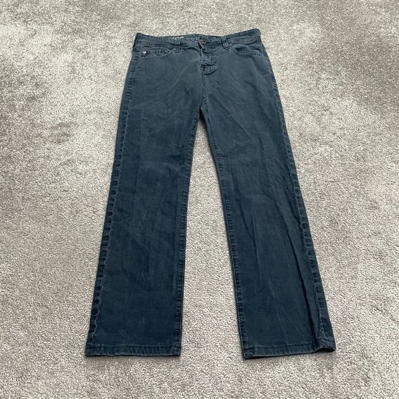 AG Adriano Goldschmied The Matchbox Slim Straight Jeans Mens 30 Washed Blue I28